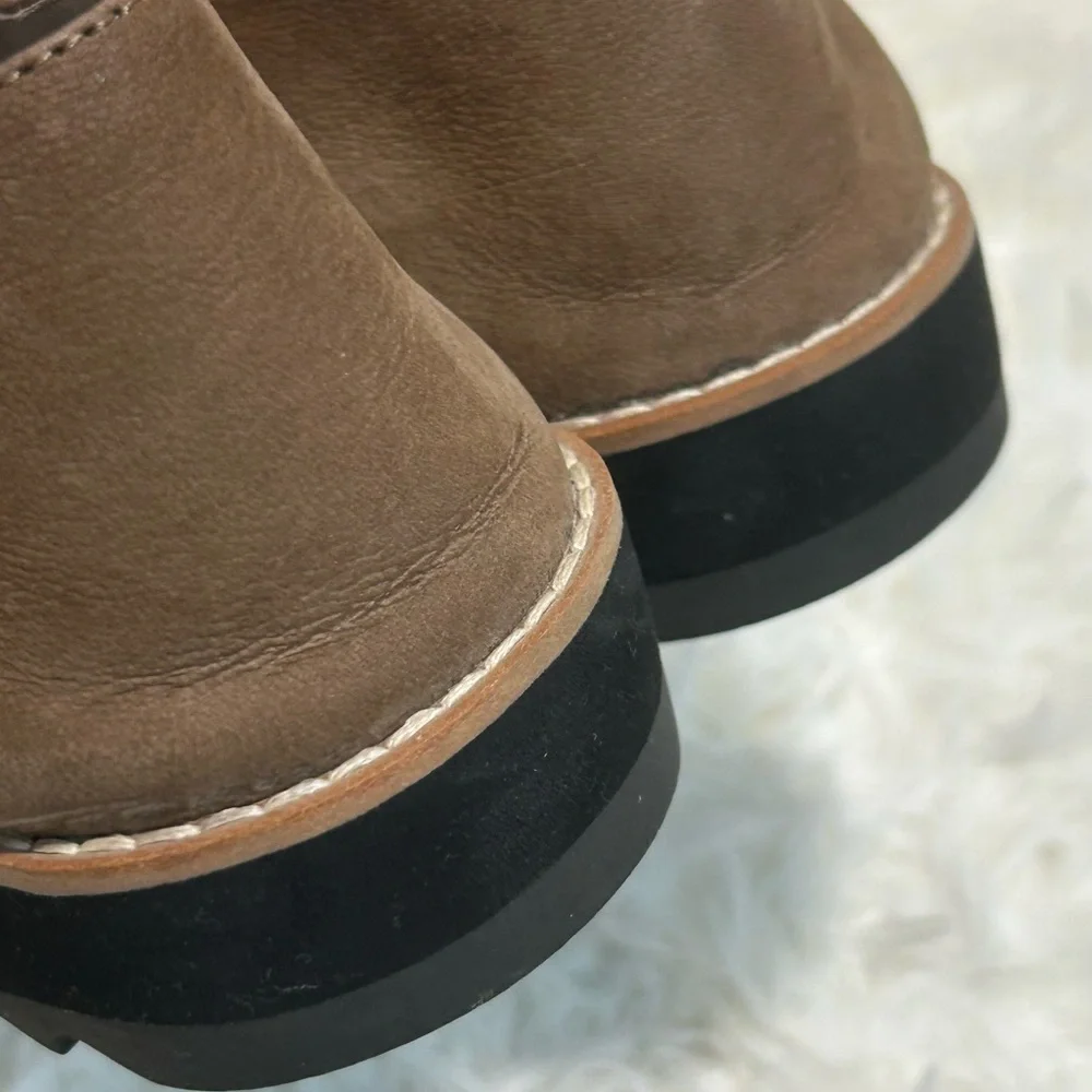 Loafers Eileen Fisher Lindy poly knit Loafer olive Women's size 8 - Picture 6 of 9